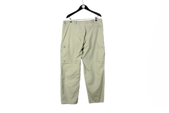 Vintage FJALLRAVEN Pants Size XL Men's Beige Outdoor Authentic