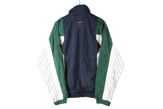 Veste de piste vintage FILA homme Taille L authentique bleu Etsy