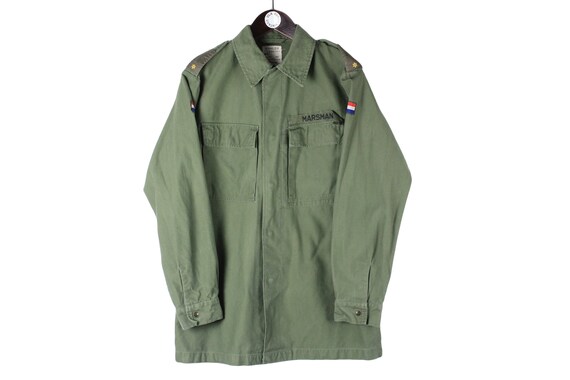 Vintage DUTCH ARMY Military Jacket オランダ軍 1968 Dutch Military Jacket, Vintage Netherlands Army Coat