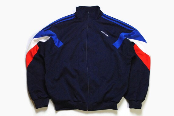 Vintage ADIDAS ORIGINALS men's track jacket Size L | Etsy