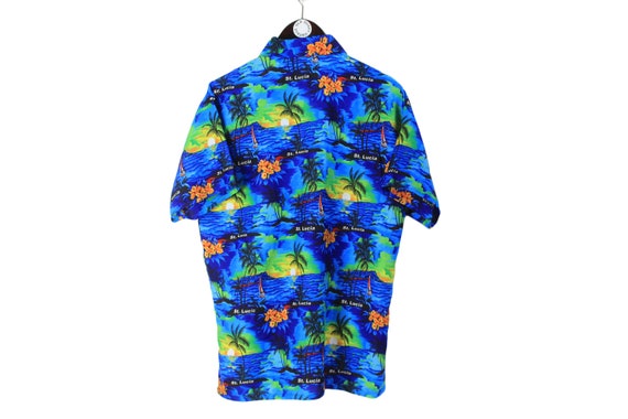 vintage HAWAII shirt beach Tropical pattern short… - image 2