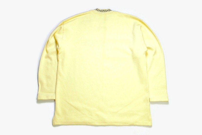 Vintage VERSACE JEANS COUTURE authenitc big logo sweater | Etsy