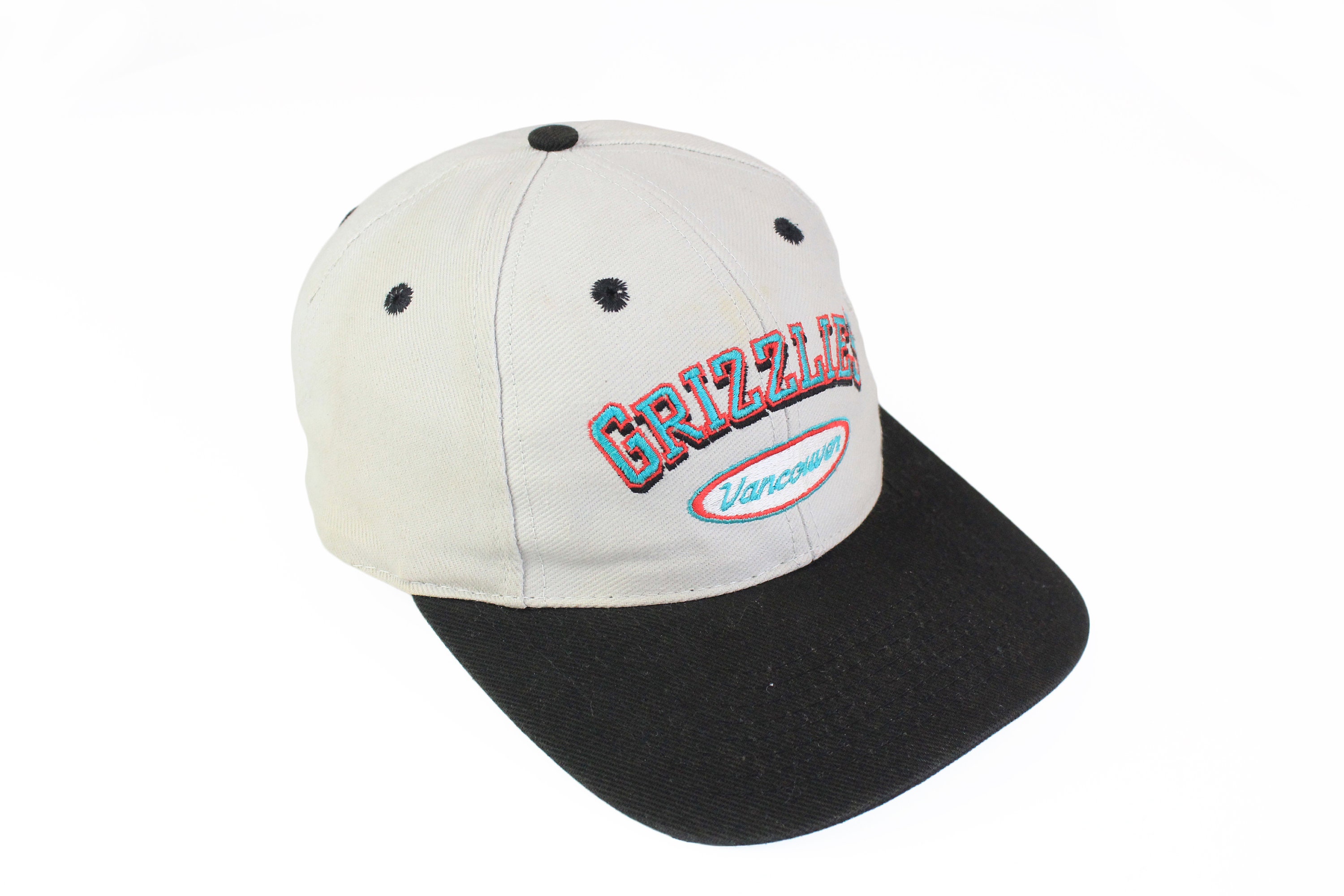 Vancouver Grizzlies NBA Vintage 90's J.H. Design Leather Strapback Cap –  thecapwizard