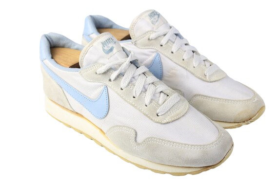 Vintage Nike Pegasus Sneakers 80's Women's US 6.5 Authentic Athletic Shoes Rare Retro Sport Run Streetwear Swoosh Logo Trainers Old School