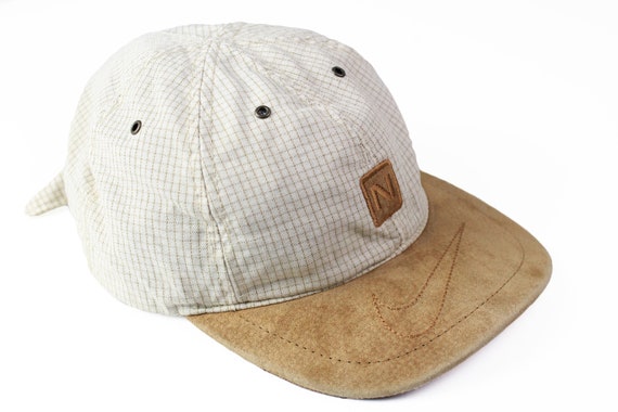 vintage NIKE hat made in USA swoosh small logo cap