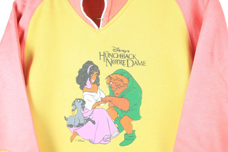 Vintage Hunchback of Notre Dame Sweatshirt Size 146 Kids Retro