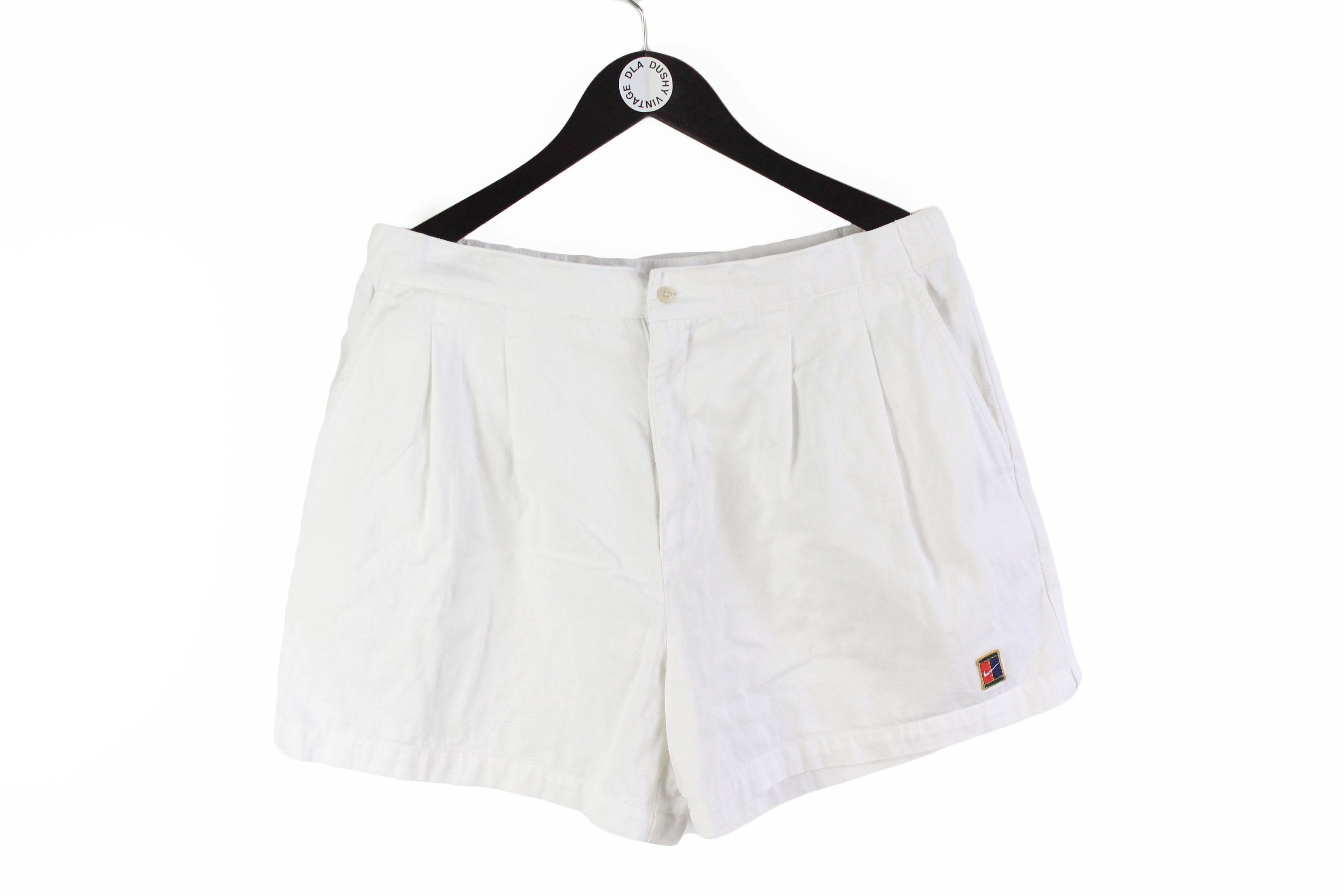 Vintage NIKE Tennis Logo Track Shorts 