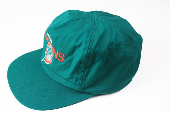 vintage MIAMI DOLPHINS NFL hat big logo cap team … - image 3