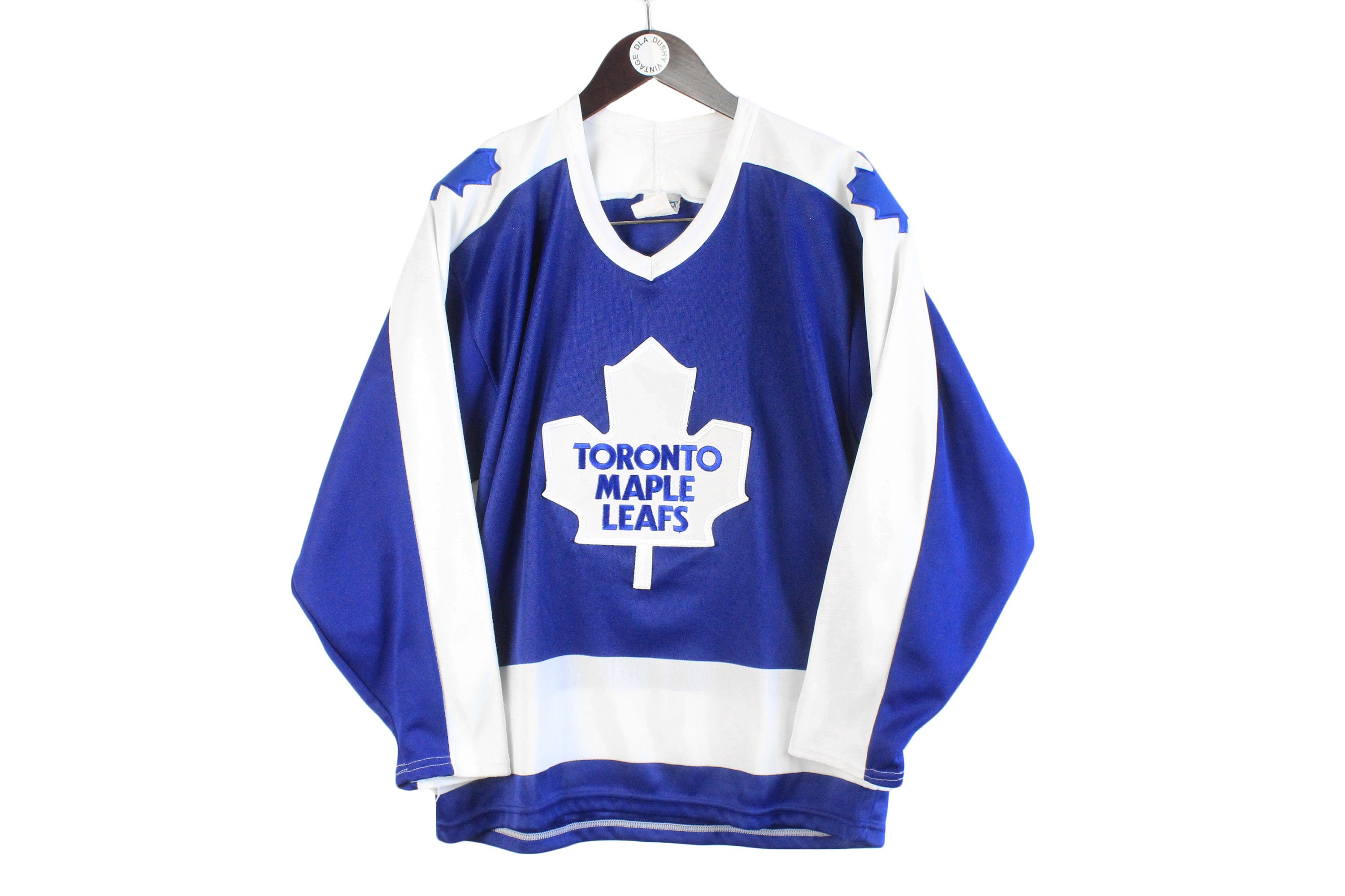 Vintage Toronto Maple Leafs Matthews Ice Hockey Jersey Red XL
