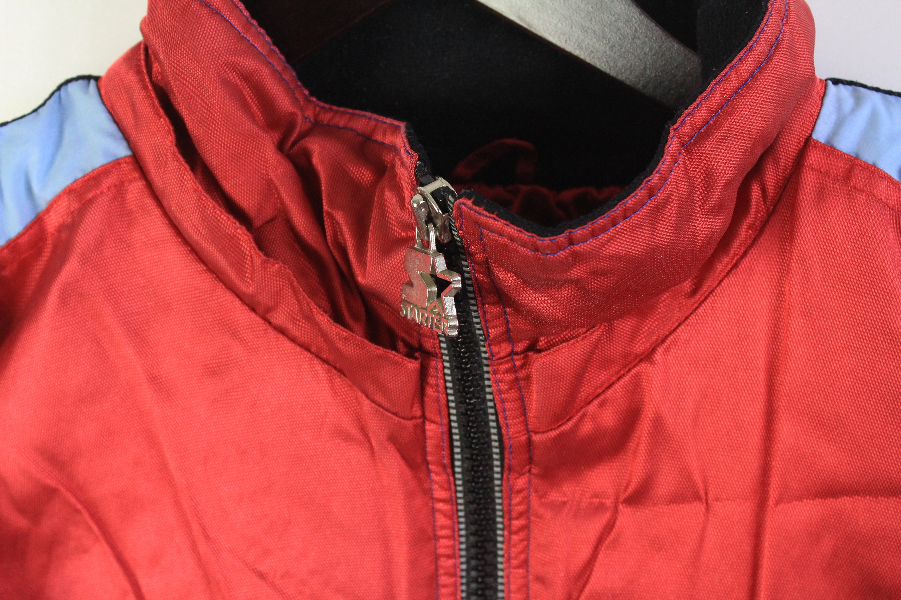 Veste De Départ Vintage Canadiens De Montréal – Années 80/90, Satin, Rouge, Taille XL, NHL