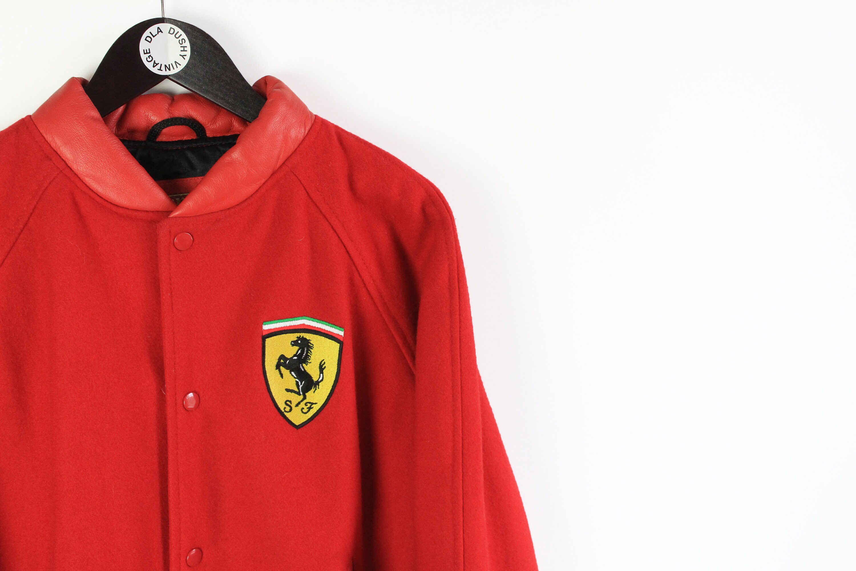 Vintage FERRARI Michael Schumacher 1996 Jacket Size S/M red | Etsy