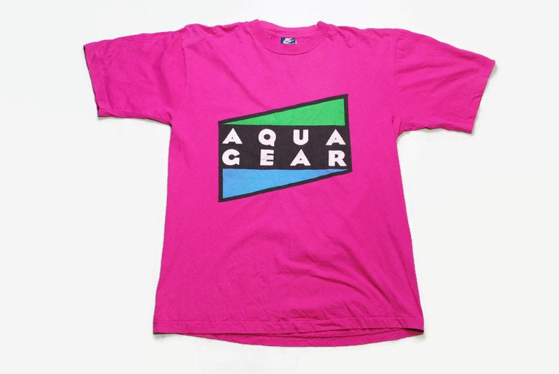 Vintage NIKE Aqua Gear groot logo 