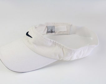 Vintage NIKE Sun Visor Cap Hat Swoosh 