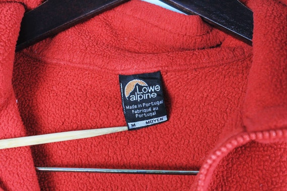 vintage LOWE ALPINE Fleece sweater half zip sweat… - image 4