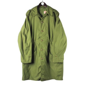 vintage Military Uniform Denmark Army Coat green  Parka Jacket khaki Danmark clothing combat retro urban wear Style streetwear Size L