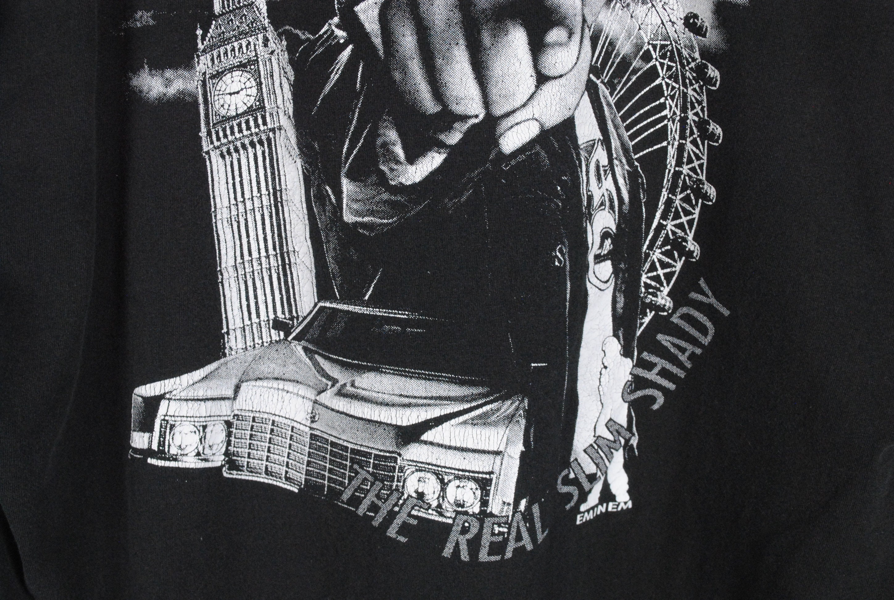 ヴィンテージ EMINEM The Real Slim Shady Tシャツ レッド ロック