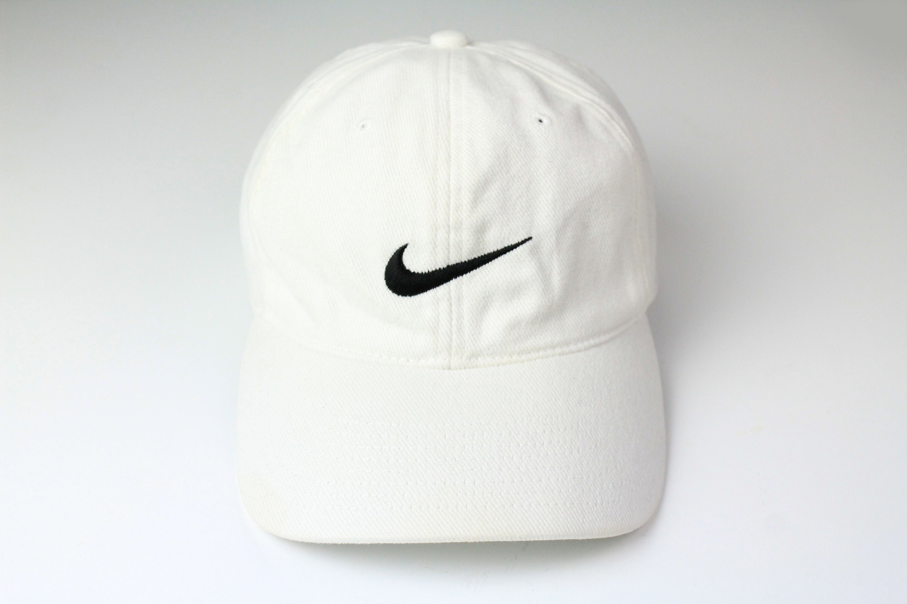 Vintage NIKE Hat Swoosh Small Logo Baseball Cap Hipster One