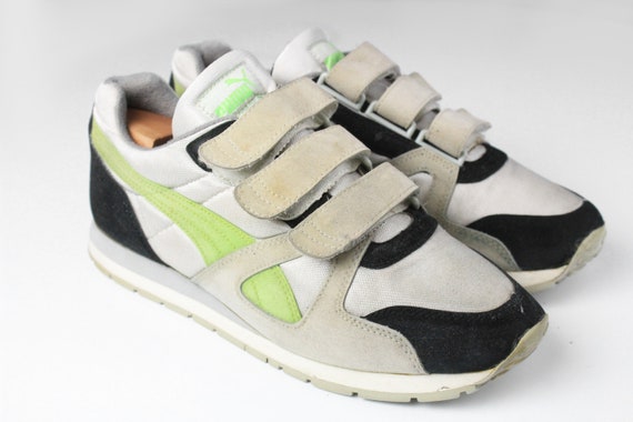 vintage PUMA Sneakers Velcro Size men's US 10 rar… - image 1