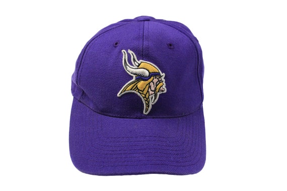 vintage VIKINGS Minnesota hat big logo cap USA NF… - image 2