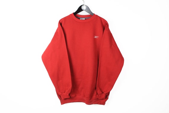 Logo Athletic Men's Sweatshirt - Red - XL