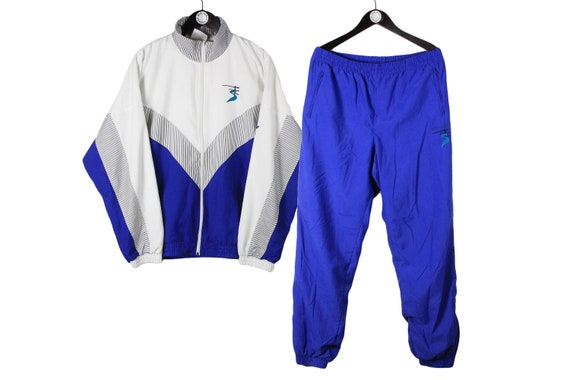 Vintage ADIDAS Stefan Edberg survêtement ligne de tennis taille L