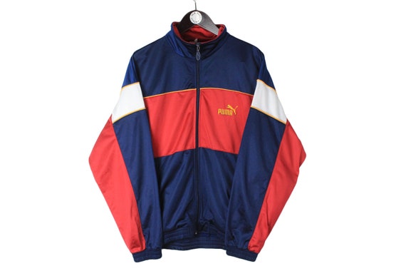 Vintage PUMA Men's Track Jacket Size M Oversize Authentic Vintage PUMA Men's Track Jacket Size M Oversize Authentic