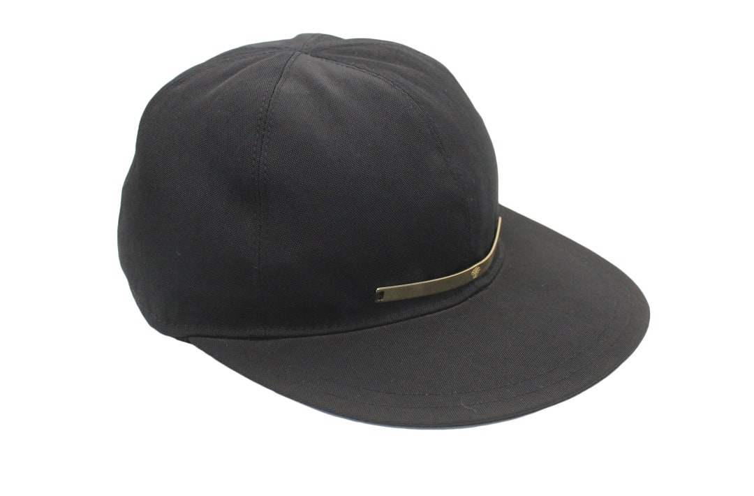 Gianni VersaceビンテージMedusaレザーキャップ*レア品* Gianni VersaceビンテージMedusaレザーキャップ*レア品*