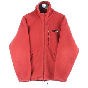 Vintage Berghaus polaire pleine fermeture éclair taille femme M vert des années 90 pull pull hiver style ski en plein air - France