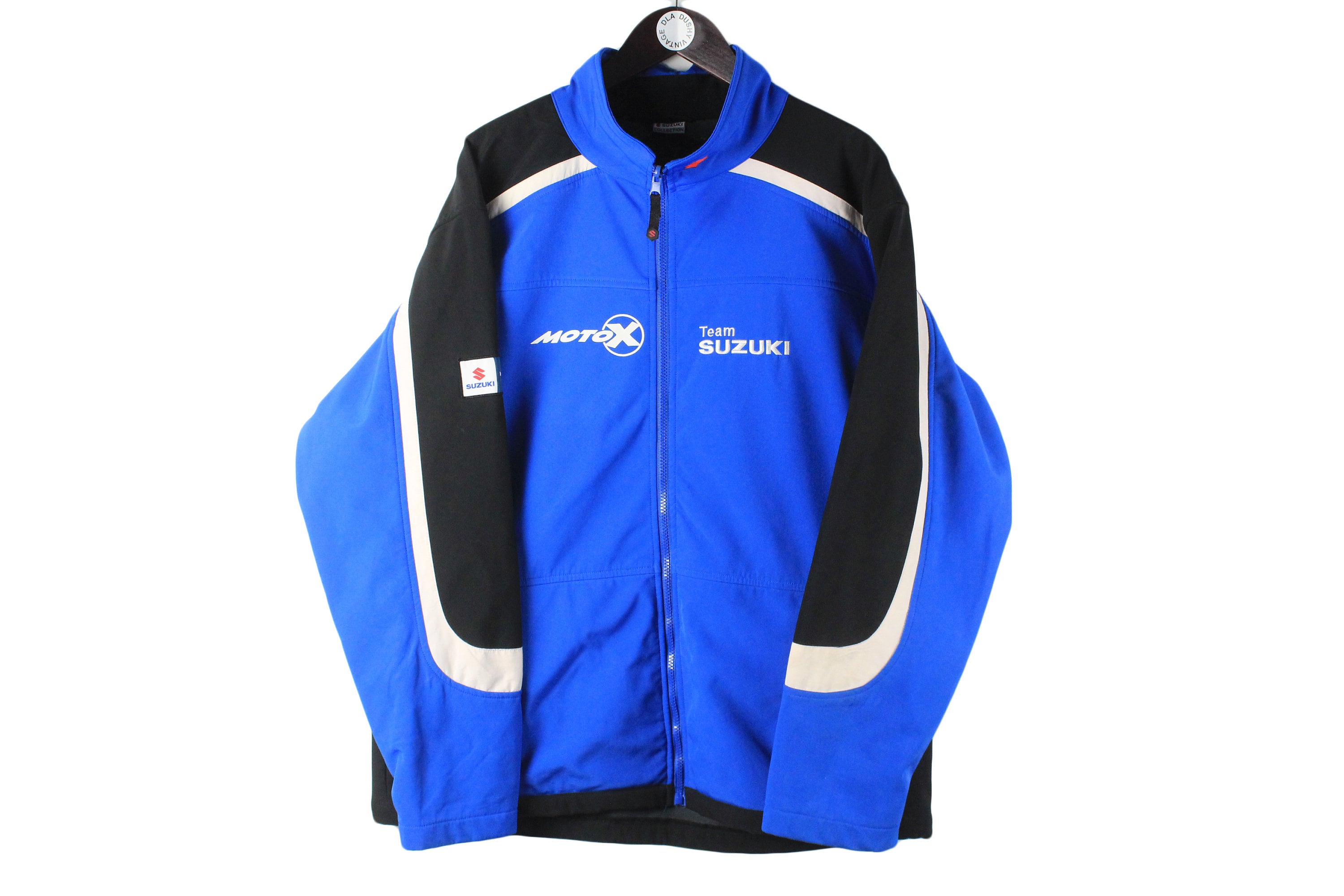 90s AKITO SUZUKI レーシングジャケット 中綿 スコットランド製 90s AKITO SUZUKI Racing Jacket, Scotland-made Suzuki Racing