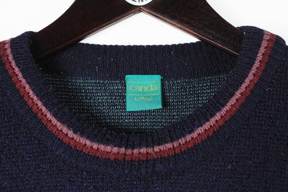 Vintage CANDA Suéter gran logo de hombre esquí 80's - Etsy España