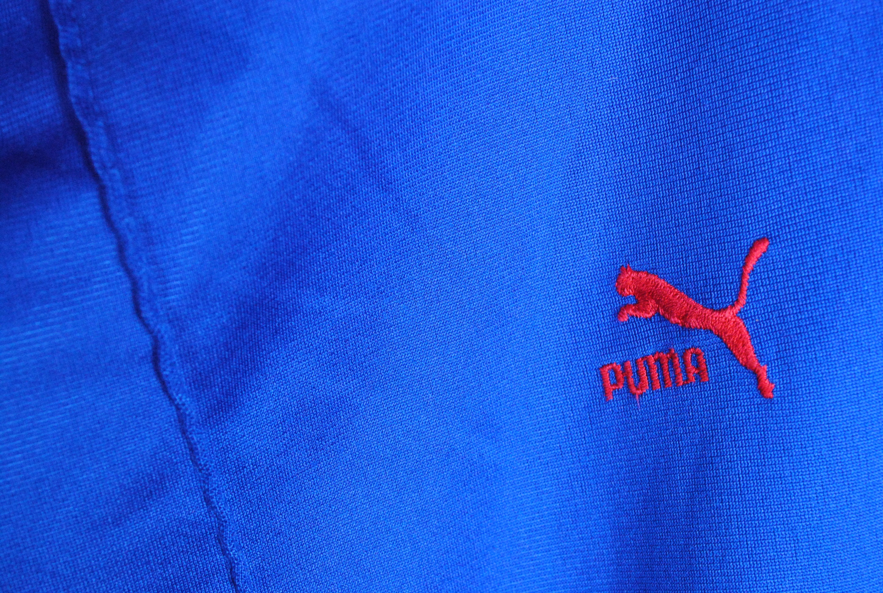 Vintage PUMA Tracksuit Red Blue Color Size L/XL Oversize Retro - Etsy