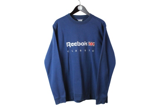 Vintage y2k REEBOK CLASSIC big spellout crewneck sweatshirt size M