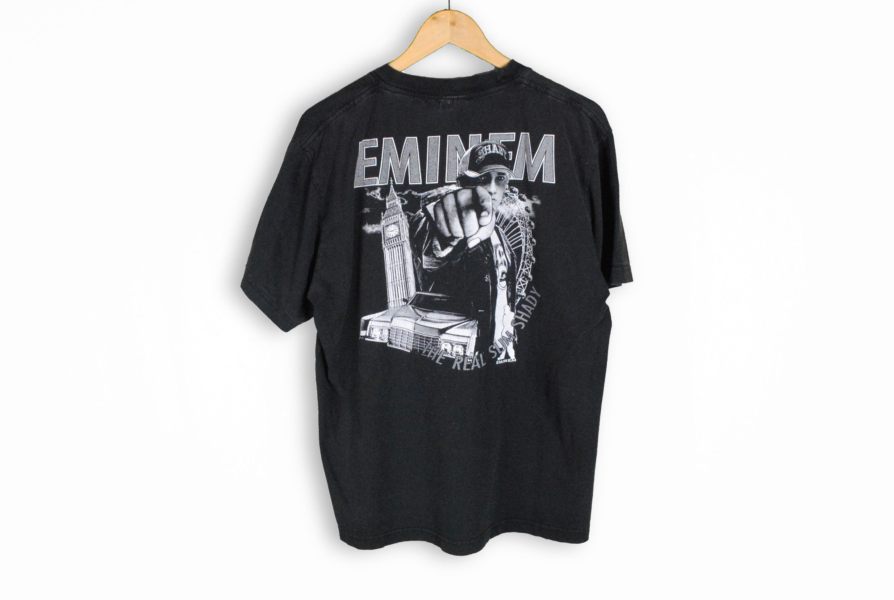 Vintage EMINEM the Real Slim Shady T-shirt RED Rock of the Vintage EMINEM the Real Slim Shady T-shirt RED Rock of the