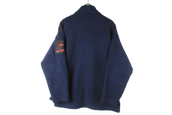 vintage HELLY HANSEN Fleece full zip Sweater men'… - image 2