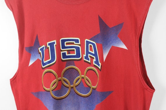 vintage USA CHAMPION Olympic Team authentic Sleev… - image 4