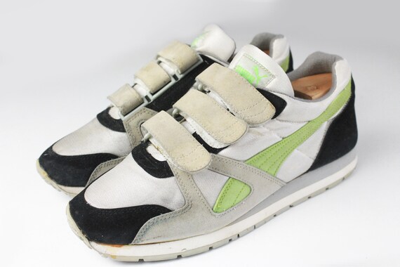 vintage PUMA Sneakers Velcro Size men's US 10 rar… - image 3