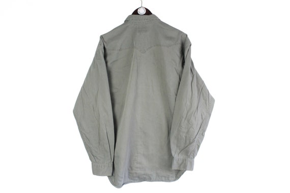 vintage LEVIS shirt Size L/XL authentic 90's USA … - image 2