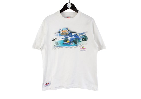 vintage MIKA SALO Red Bull Formula 1 2000 T-Shirt Siz… - Gem