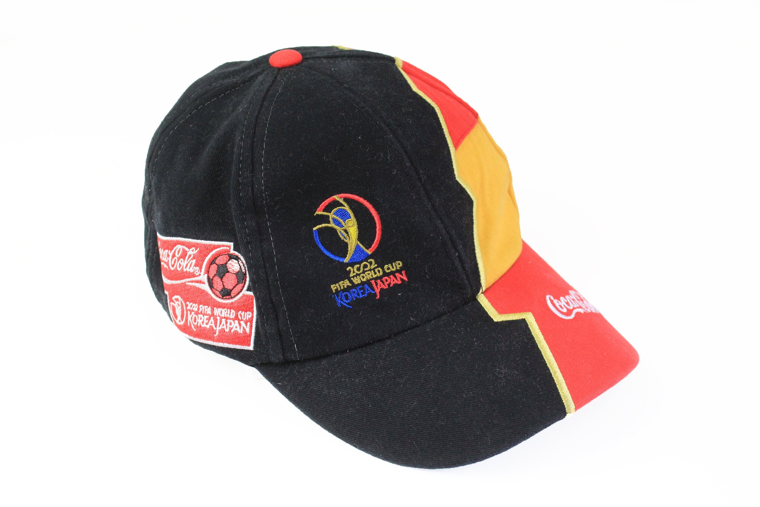 Vintage WORLD CUP 2002 Korea Japan Cap Big Logo Hat One Size