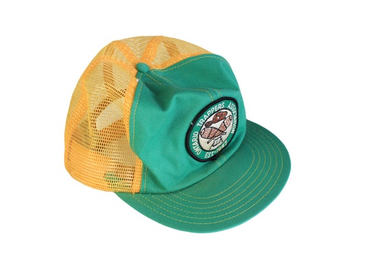 vintage ONTARIO Trappers Association Trucker Cap … - image 1