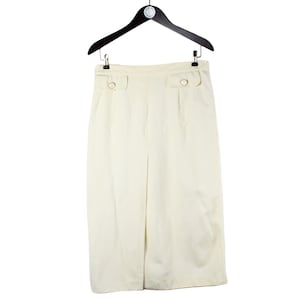 vintage ESCADA by Margaretha Ley Skirt women's Size 44 style 90's rare retro luxury design classic maxi skirt button closure long skirt