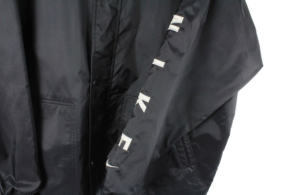 vintage NIKE Reversible Jacket double sided black… - image 5