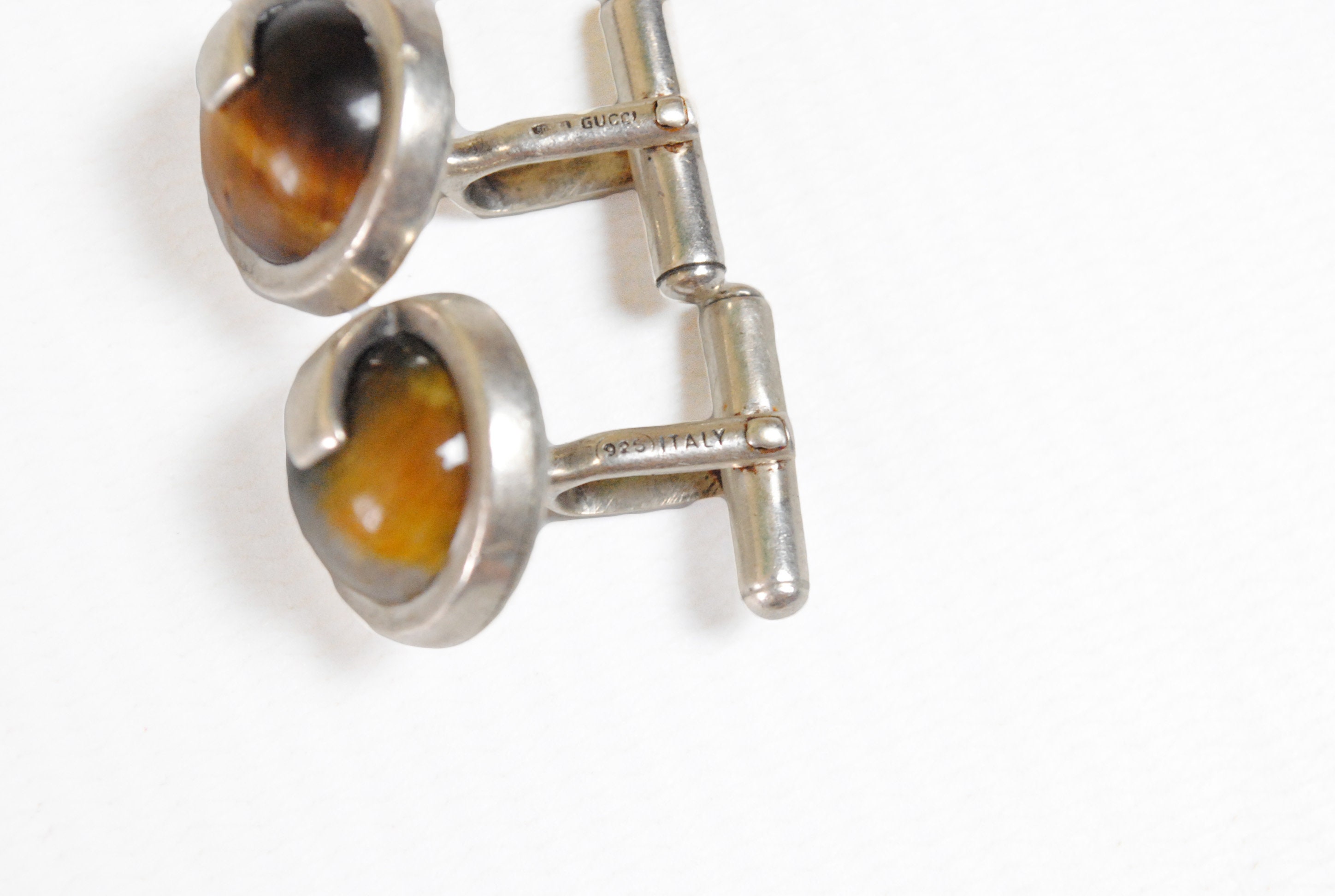 Vintage GUCCI Cufflinks Authentic Retro Accessories Luxury Etsy