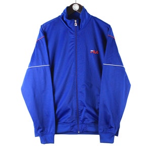 Vintage FILA Track Jacket 90's Sport Retro Style Size XXL