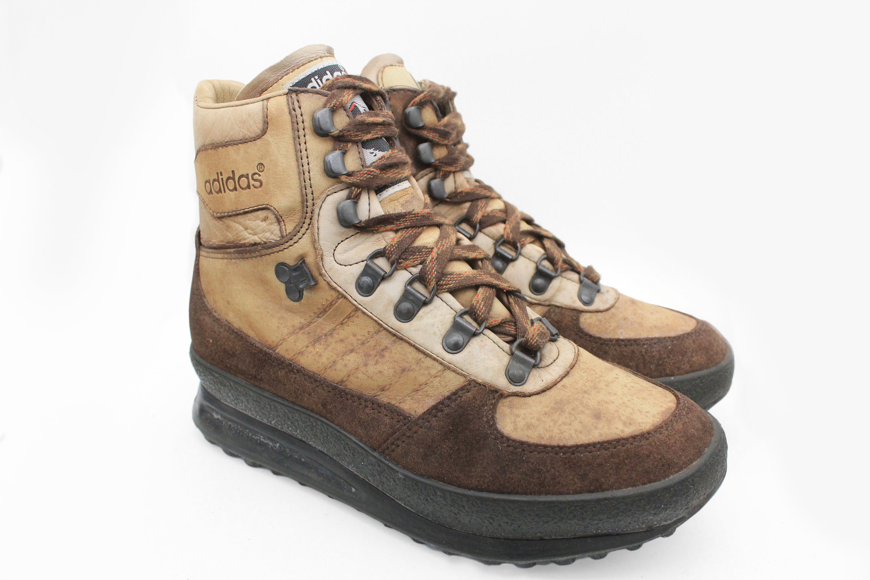 Vintage ADIDAS Trekking Boots Women's US 7.5 Retro Brown Vintage ADIDAS Trekking Boots Women's US 7.5 Retro Brown