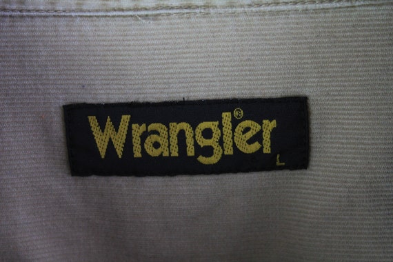 vintage WRANGLER Corduroy Shirt authentic men's S… - image 6