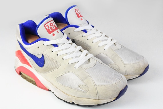 Diplomacia tristeza Personas mayores Vintage NIKE Air Max 180 International Sneakers Athletic Shoes - Etsy