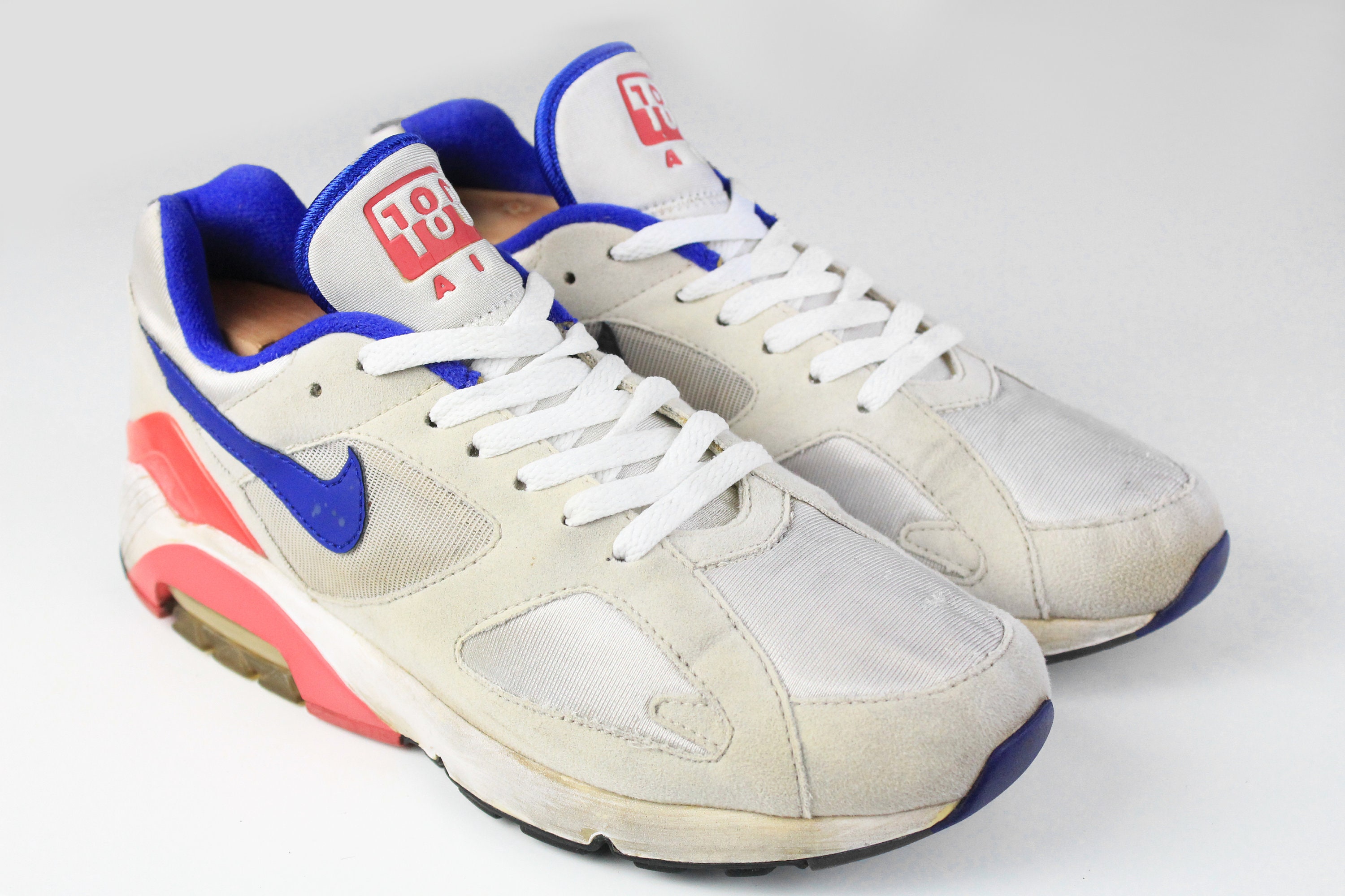 damnificados Inválido Desnudo Vintage NIKE Air Max 180 International Sneakers Athletic Shoes - Etsy Norway