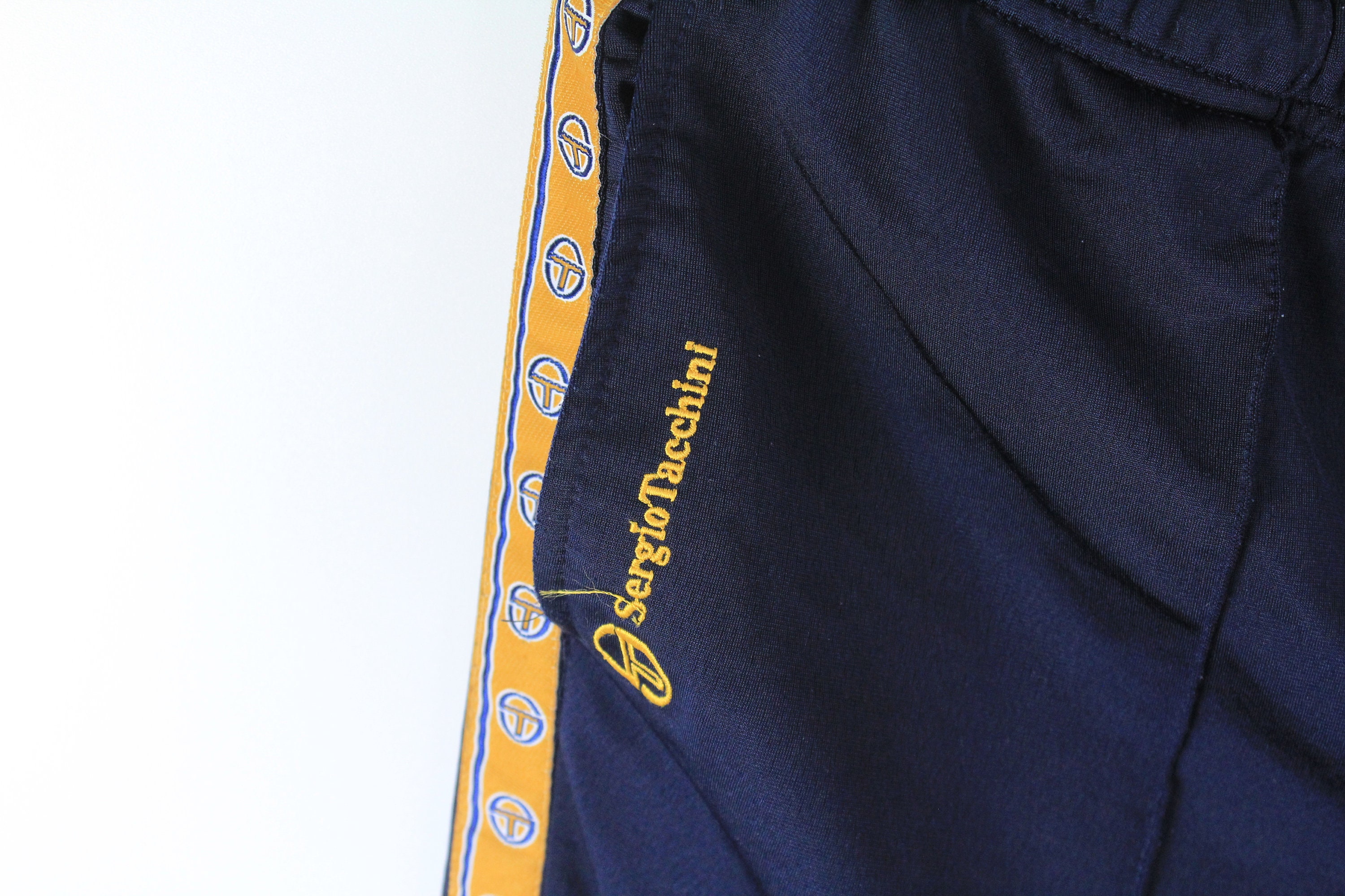 Sergio tacchini clearance yellow tracksuit bottoms