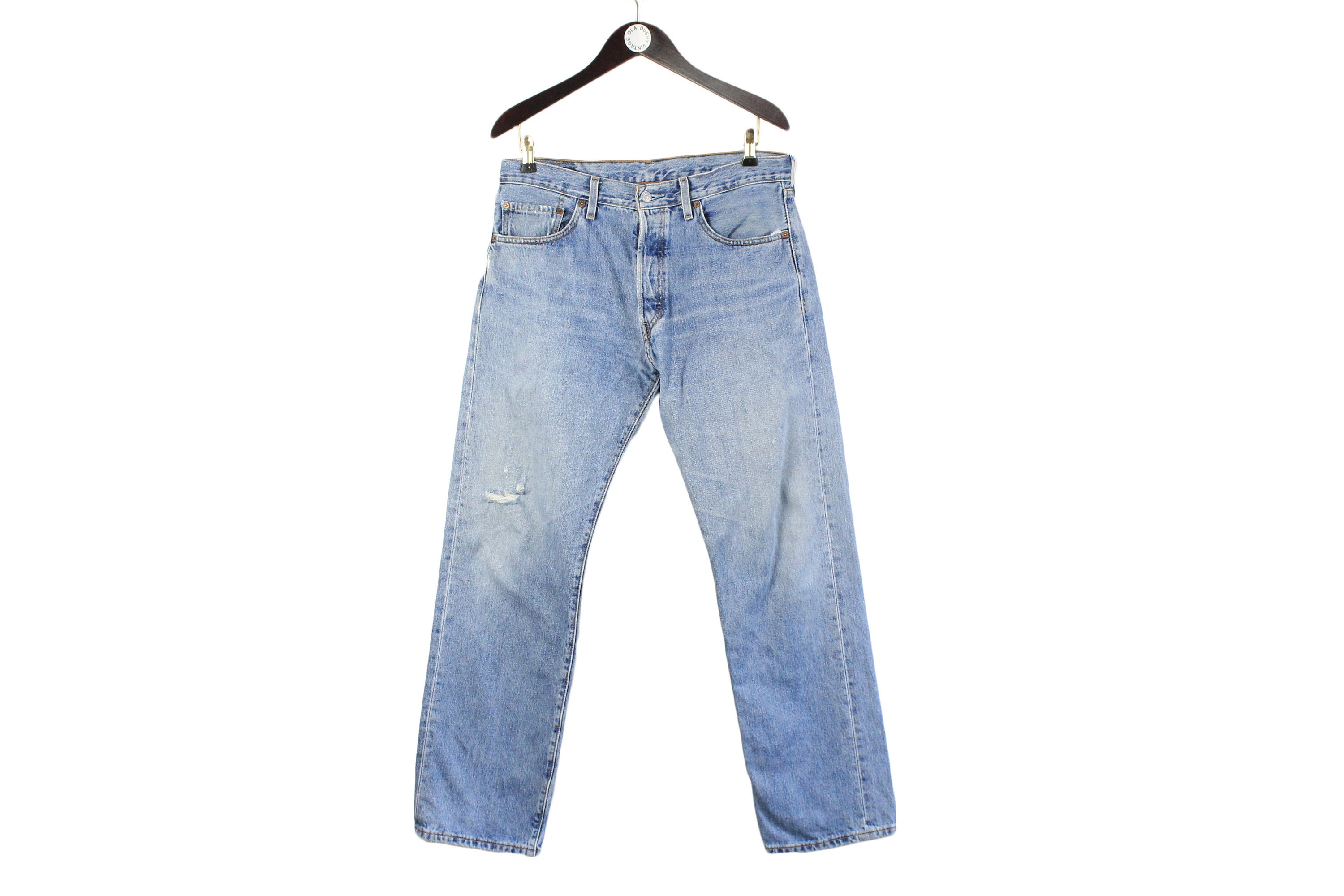 割引クーポン配布中!! SAMPLE LEVIS 505 ダメージ リペア ジーンズ W32